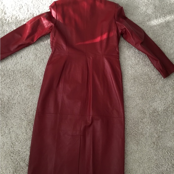 Genuine leather dress - Picture 4 of 4